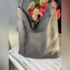 Rebecca Minkoff Nubuck Suede Leather Hobo Purse